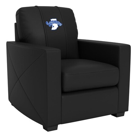 Dreamseat Silver Club Chair with Indiana State Sycamores Logo XZ7759002CHCDBK-PSCOL13336